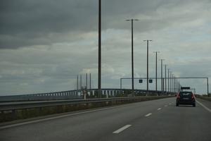 Die Öresundbrücke von Kopenhagen nach Malmö