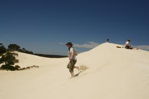 Nils in Little Sahara