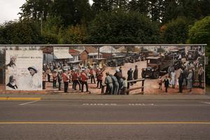 Wandgemälde in Chemainus