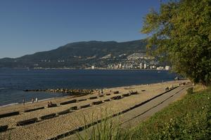 North Vancouver vom Stanley Park aus