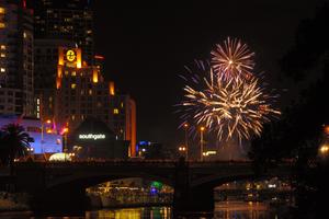 Feuerwerk zur White Night