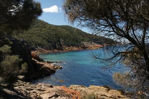 Sleepy Bay auf der Freycinet Halbinsel