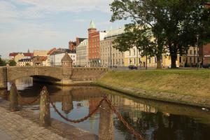 Die Altstadt liegt komplett auf einer Insel