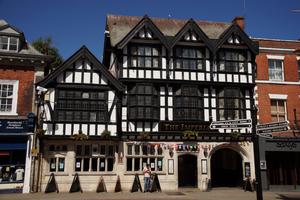 Fachwerkhaus im Tudor-Stil in Hereford