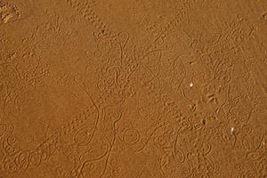 Spuren auf dem Mindil Beach