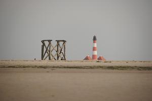 Rückblick von der Sandbank