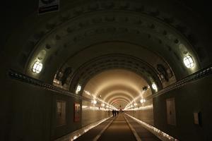 Eine der beiden Tunnelröhren