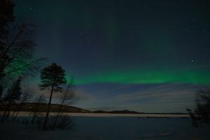 Polarlicht überm Ukonjärven