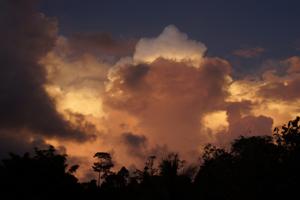 Die Wolken fürs nächste Gewitter