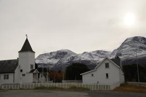 Nordnorwegen ist schwarz-weiß