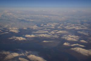 Nordnorwegen aus dem Flugzeug