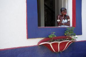Fensterfrau