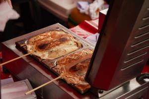 Pfannkuchen am Stiel