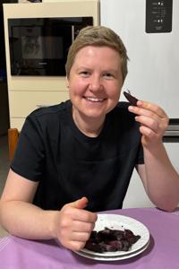 Ellens Lieblingssnack...gekochte Araukariensamen