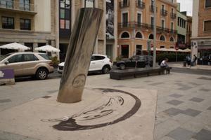 Zerrbild von Dalí in Figueres